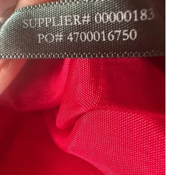 Lauren Ralph Lauren Blazer SZ16 Red Linen Nautical Gold Button Bullion Crest - Picture 12 of 15